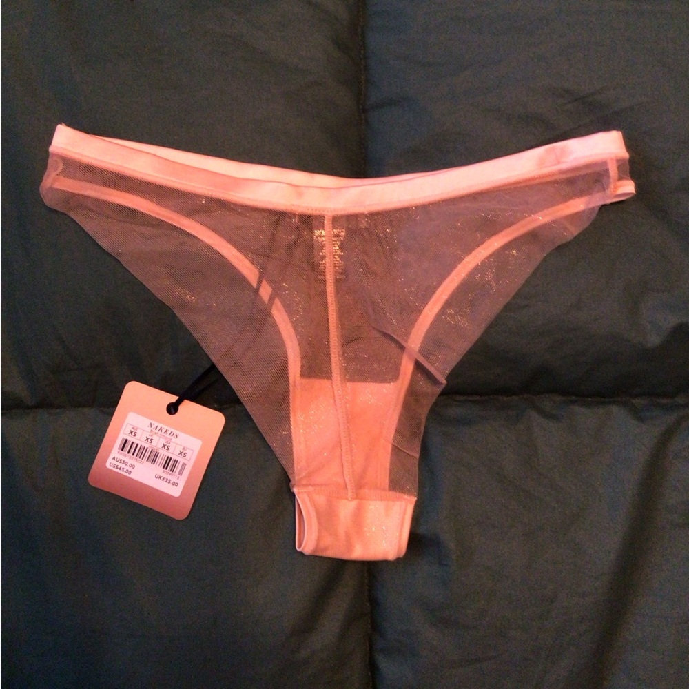 Honey Birdette Nakeds Almond Panty XS - Picture 3 of 4